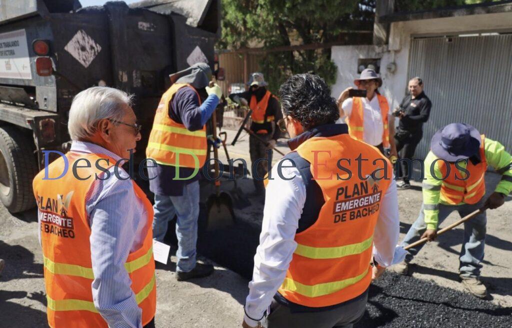 Bachea y recupera Municipio movilidad de calle 19 Mier y Terán
