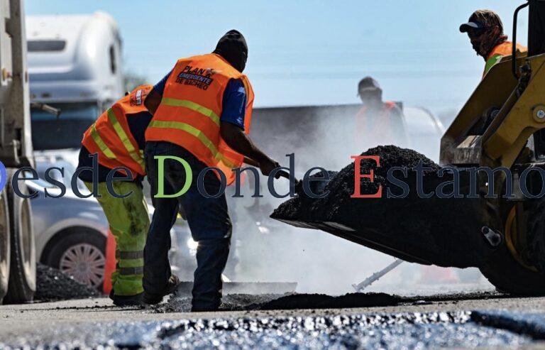 Llega plan emergente de bacheo a la Av. Carlos Adrián Avilés