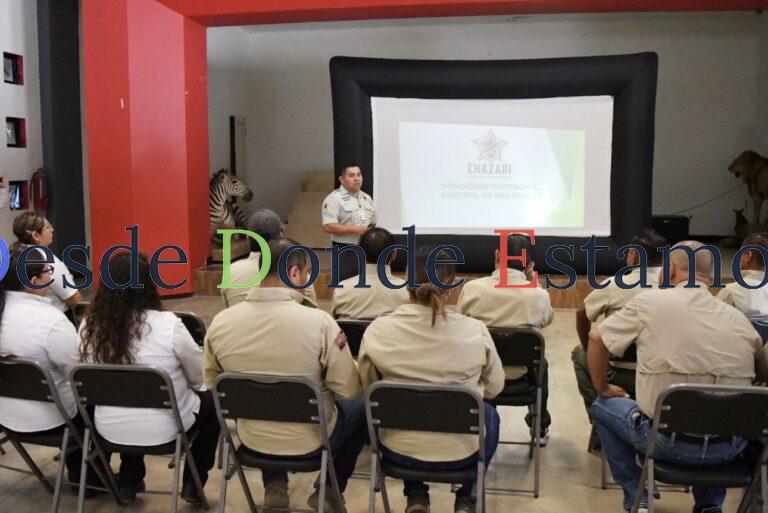 Brinda SSPT capacitación en materia de seguridad pública a personal de Tamatán