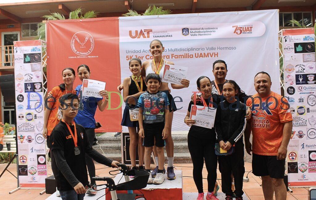 Realiza la UAT con éxito carrera pedestre en Valle Hermoso