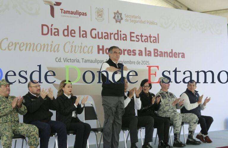 Mejores indicadores y confianza ciudadana, logros de la Guardia Estatal: Américo