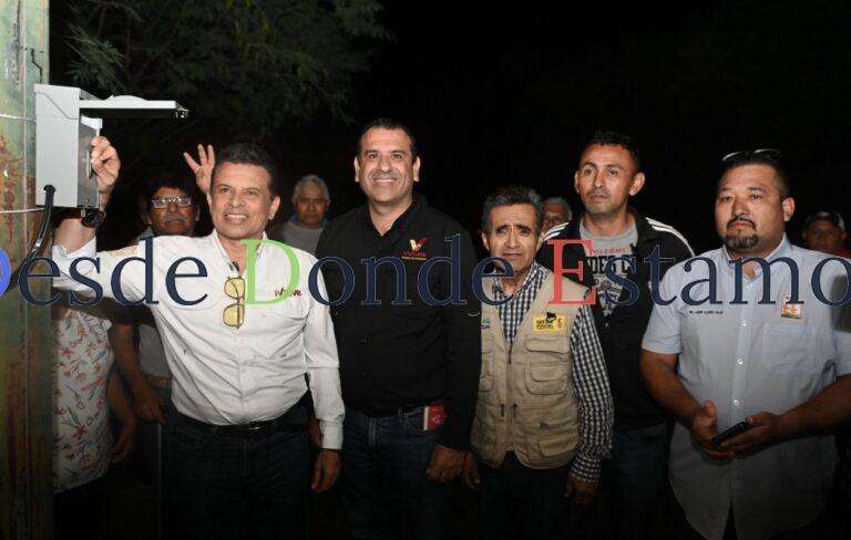 Instala Municipio moderno alumbrado público en Tamatán y San Marcos 2