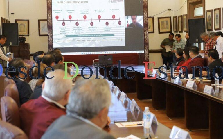 Se suma Victoria a integración de Comités de Paz y Justicia Cívica