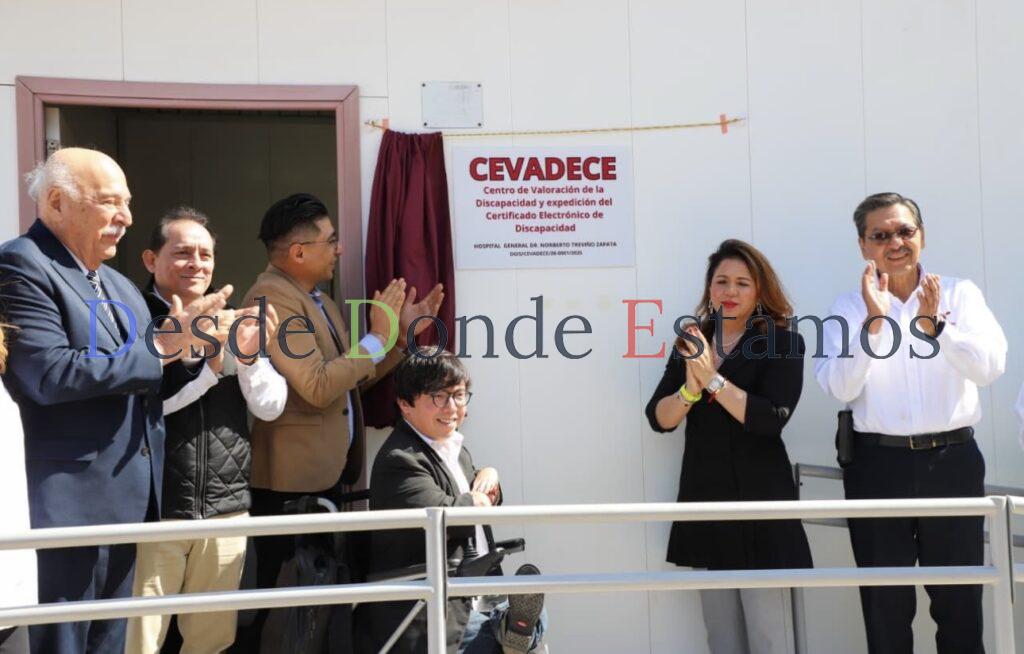 Inaugura Salud Centro de Valoración y expedición del certificado de discapacidad