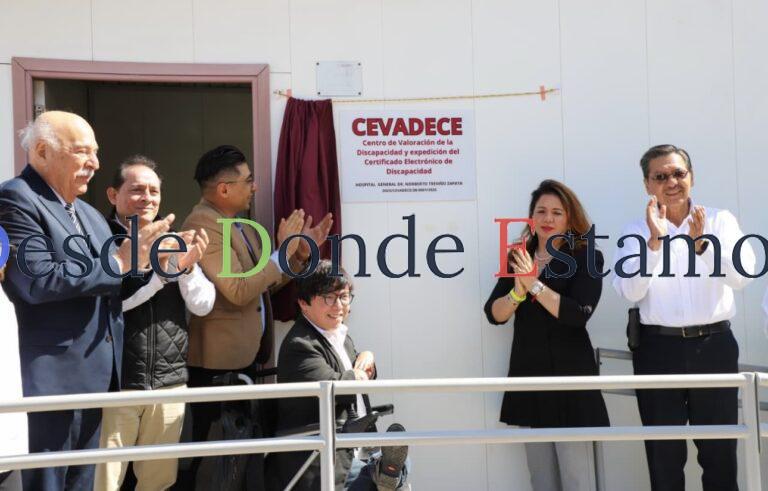 Inaugura Salud Centro de Valoración y expedición del certificado de discapacidad