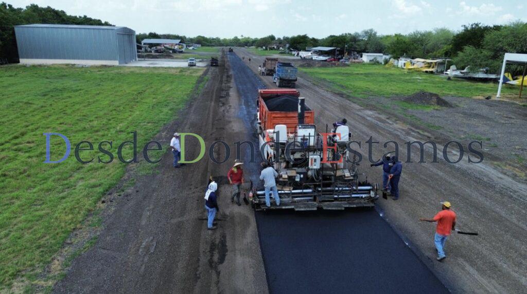 Rescata gobierno de Américo aeródromo de Ciudad Mante para fortalecer al campo
