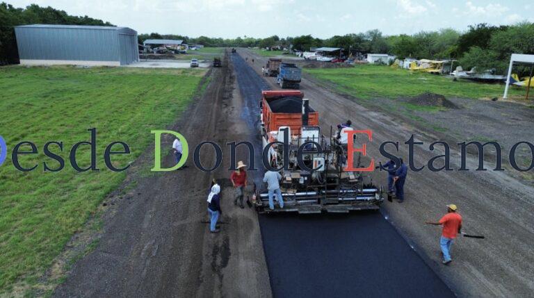 Rescata gobierno de Américo aeródromo de Ciudad Mante para fortalecer al campo