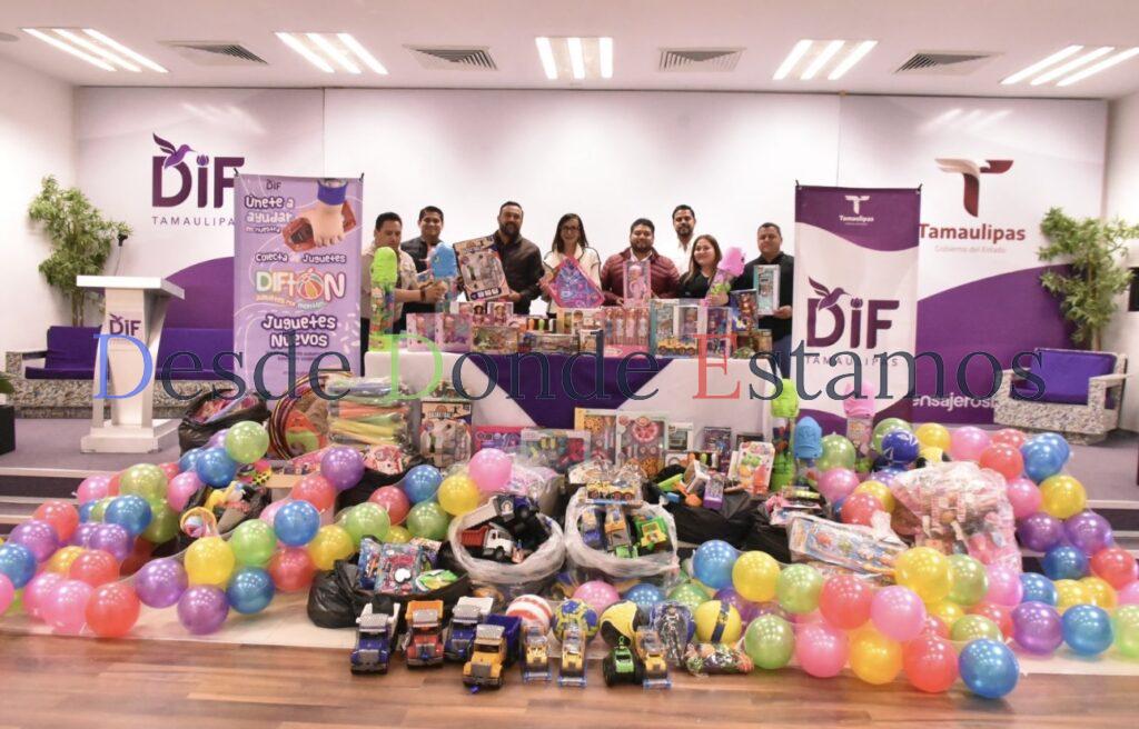 Se suma Secretaría de Turismo al DIFTON 2025 “Juguetes por montón”