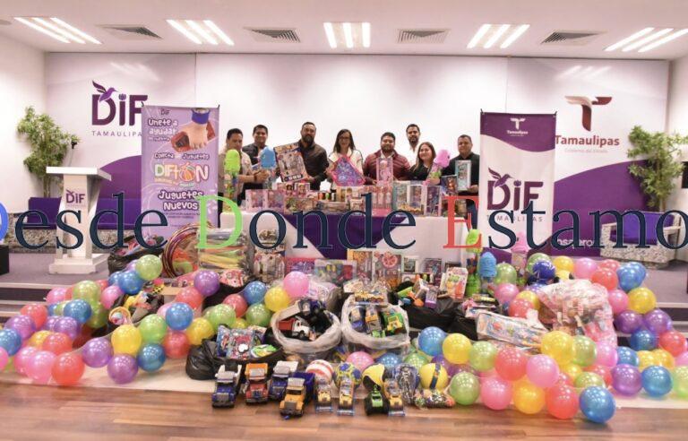 Se suma Secretaría de Turismo al DIFTON 2025 “Juguetes por montón”