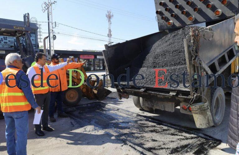 Plan de bacheo reactivará economía en Victoria