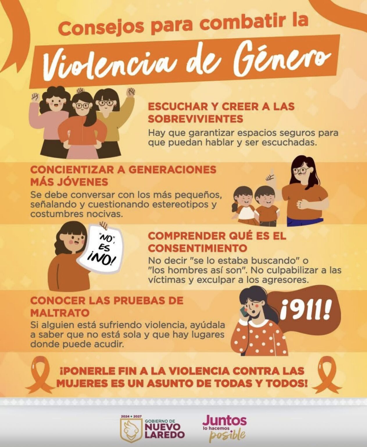 Nuevo Laredo dice no a la violencia de género