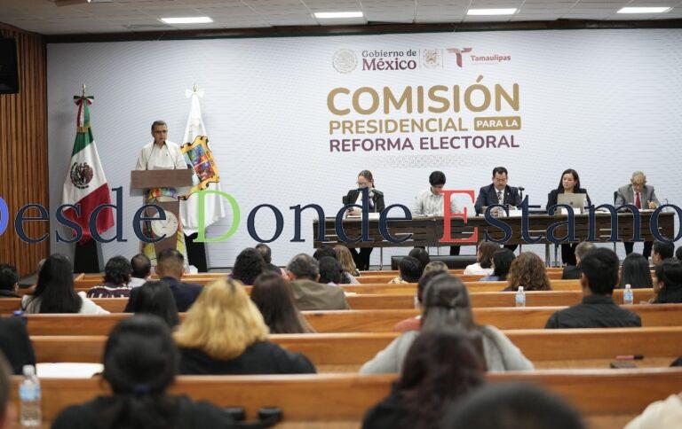 Suma Tamaulipas más de 3 mil propuestas para la reforma electoral