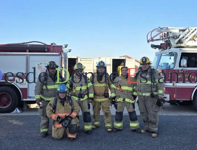 Capacita Municipio bomberos en McAllen Texas