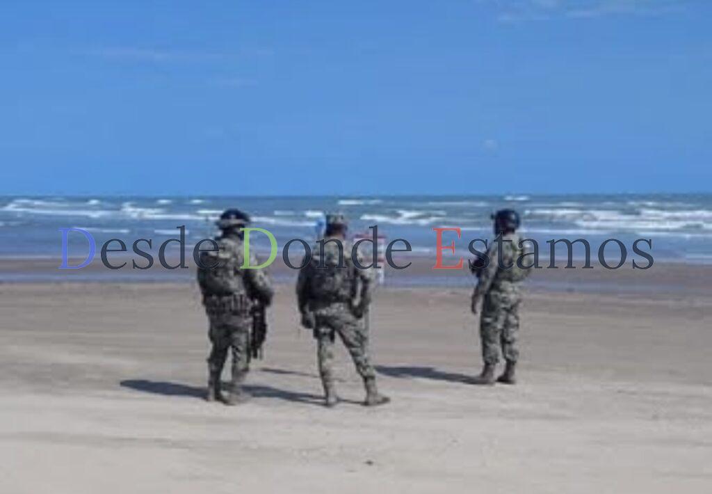 Investigan colocación de letreros en playa de Matamoros