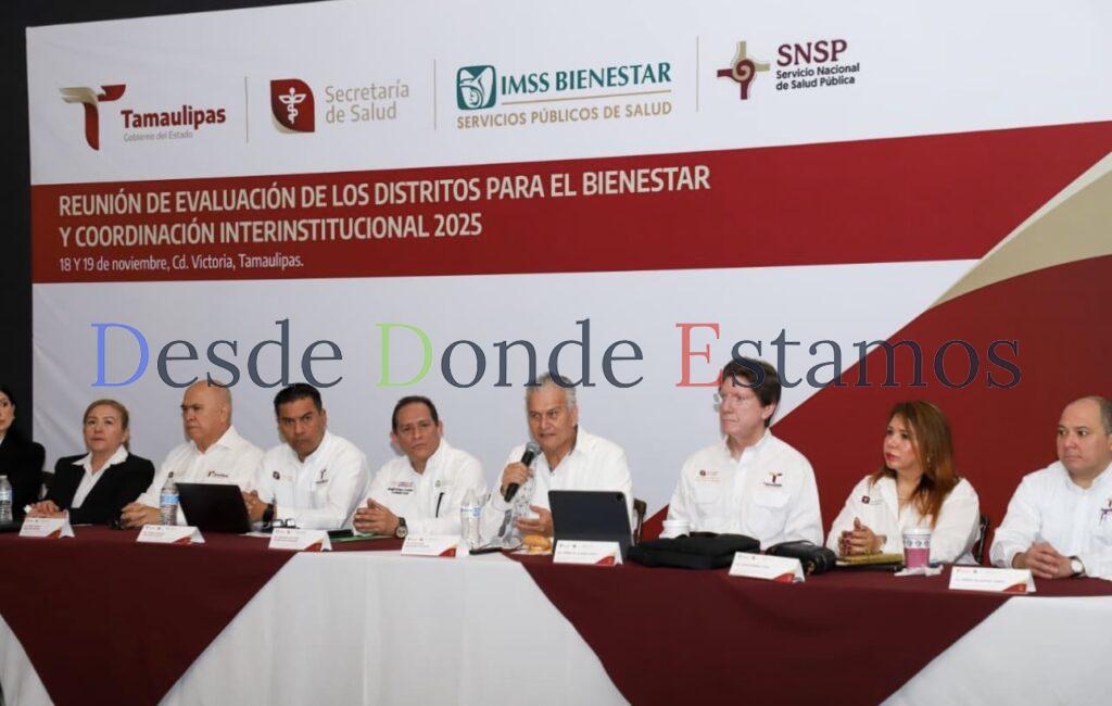 Evalúan trabajo de los Distritos de Salud para el Bienestar