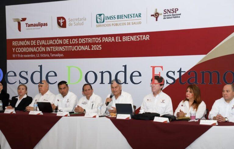 Evalúan trabajo de los Distritos de Salud para el Bienestar