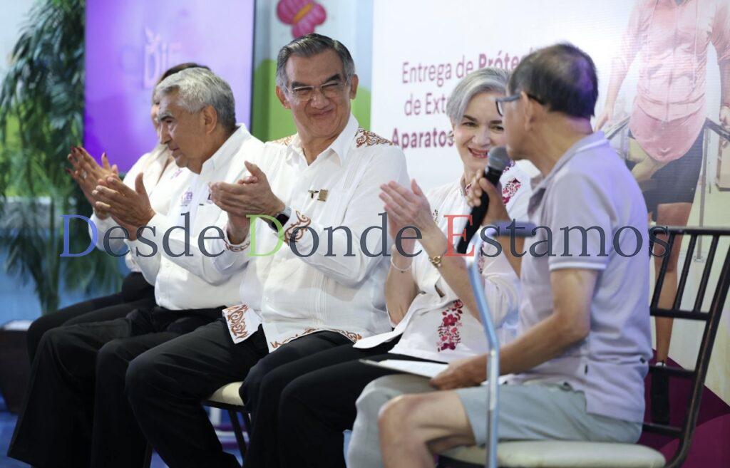 Américo y María de Villarreal impulsan la rehabilitación de personas con discapacidad