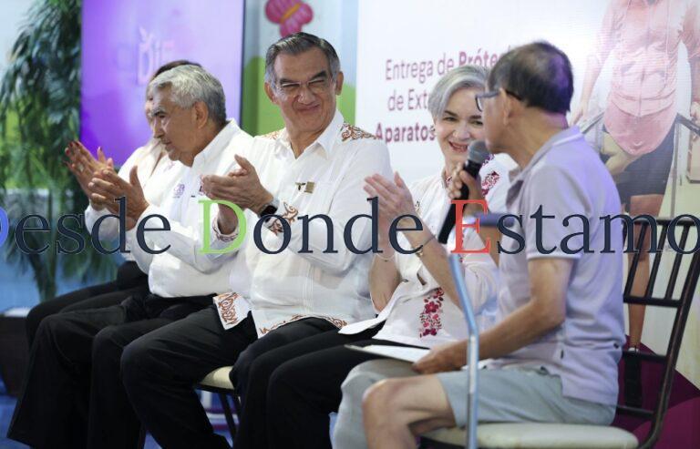 Américo y María de Villarreal impulsan la rehabilitación de personas con discapacidad