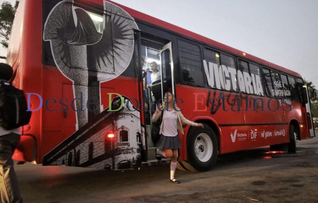 Inicia operación LaloBus en Victoria