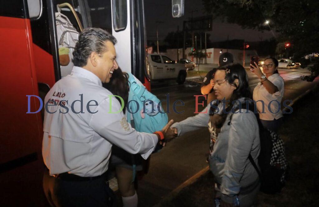 Inicia operación LaloBus en Victoria