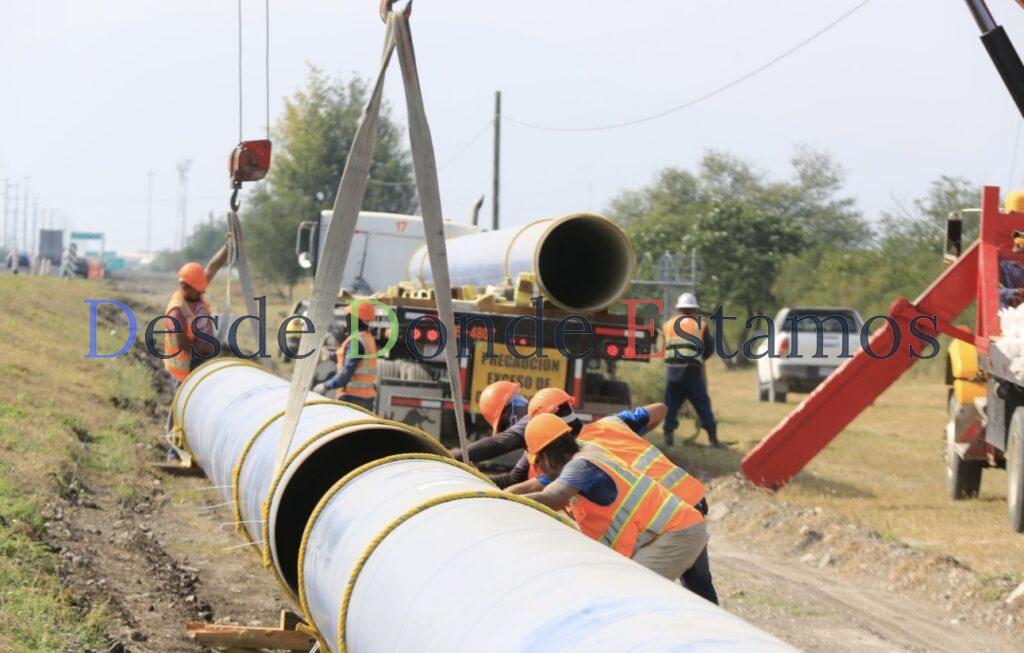 Avanza segunda línea del Acueducto “Guadalupe Victoria” en la capital de Tamaulipas