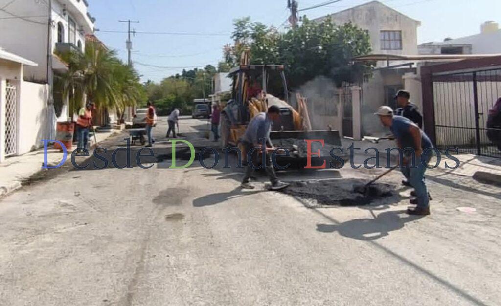 Plan Emergente de Bacheo supera los 15 mil m2 de asfalto rehabilitado en Victoria