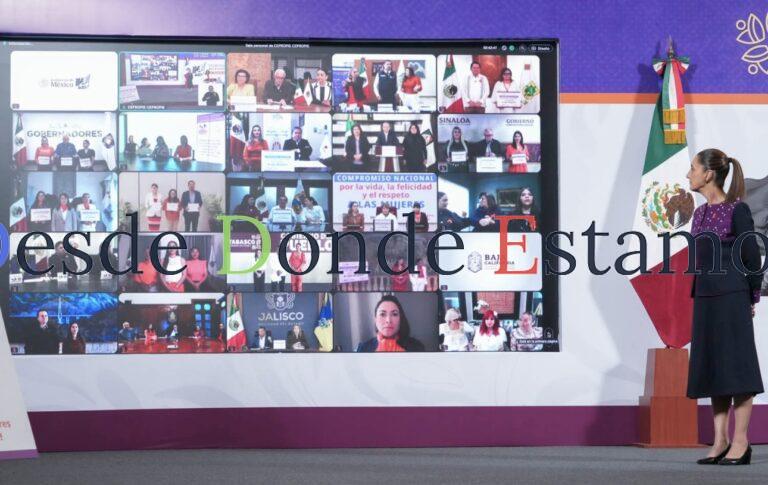 Refrenda Tamaulipas compromiso nacional para proteger a las mujeres