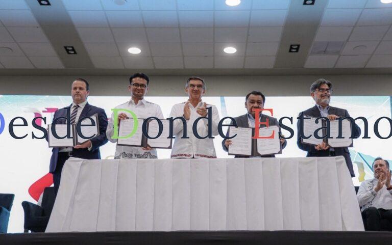 Firma Tamaulipas carta de colaboración con las Agencias de Energía del Norte