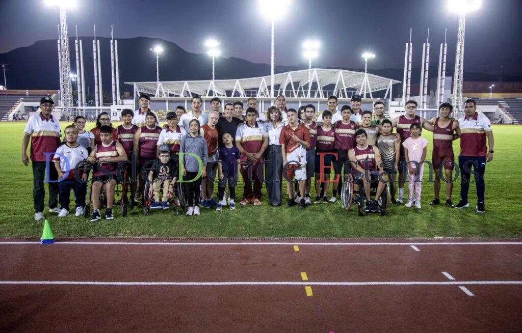 Convive Rommel Pacheco con comunidad deportiva de Tamaulipas