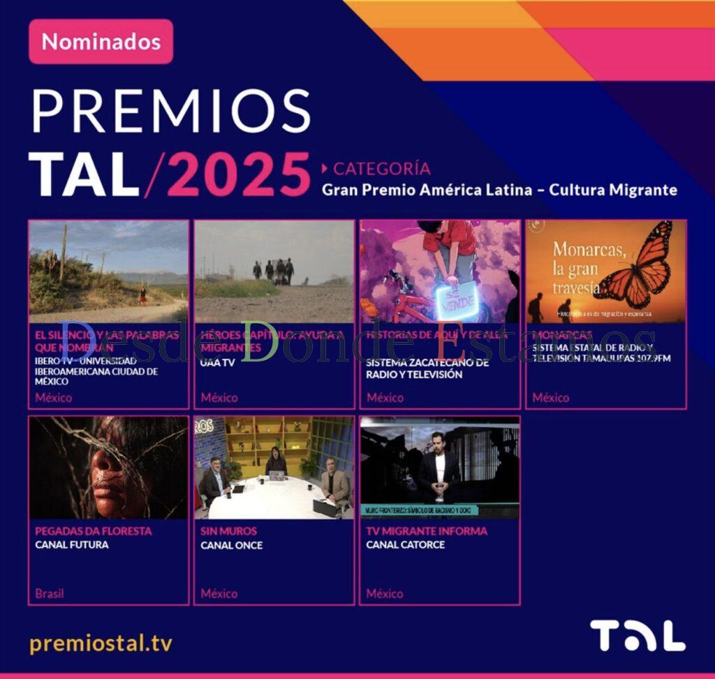 “Monarcas: La Gran Travesía”, del SERTV Tamaulipas, finalista internacional en los Premios TAL 2025