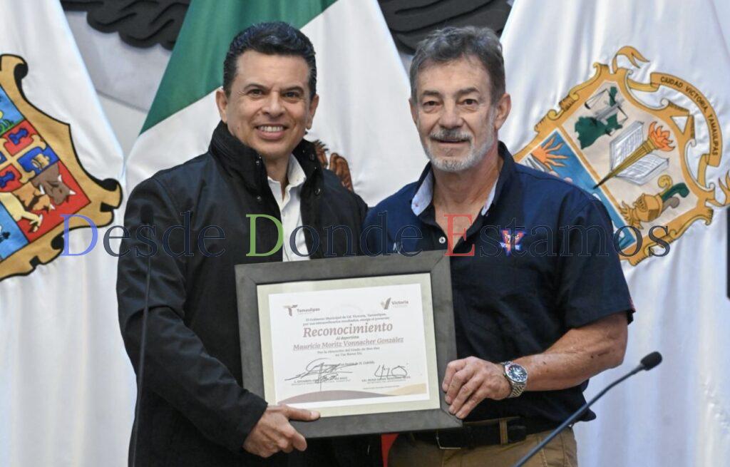 Reconoce Cabildo a Moritz Vonnacher