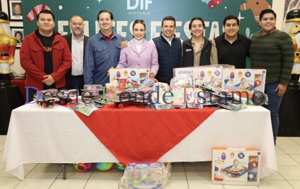 Arrancan Lucy y Lalo “Ayudemos a Santa 2025”