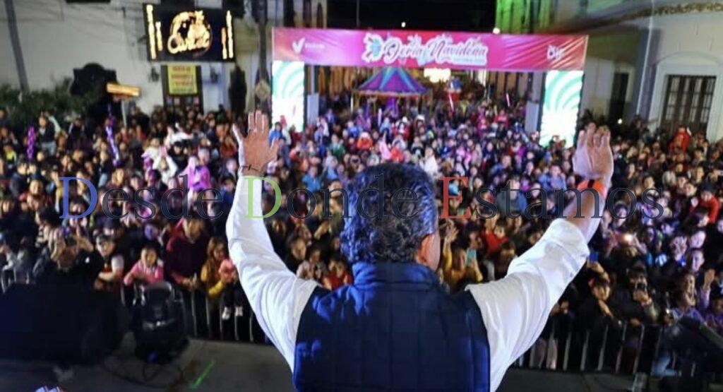 Inauguran Lucy y Lalo Feria Navideña