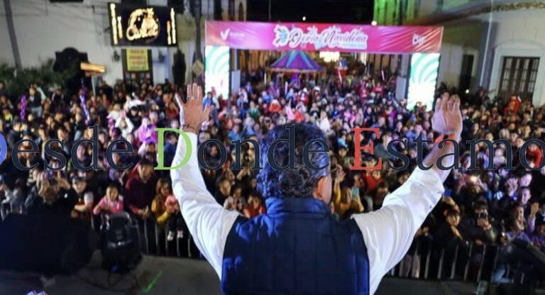 Inauguran Lucy y Lalo Feria Navideña