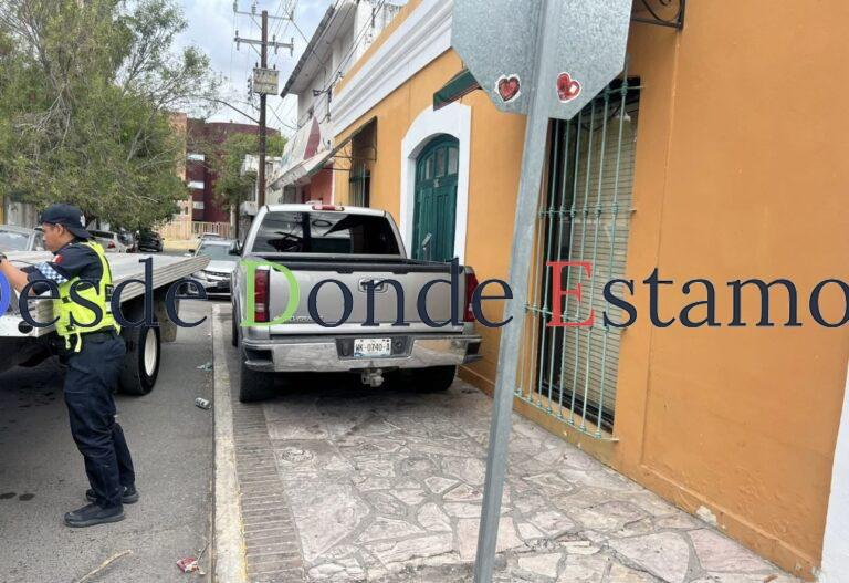 Convoca Transito y Vialidad a respetar espacios de vialidad y banquetas