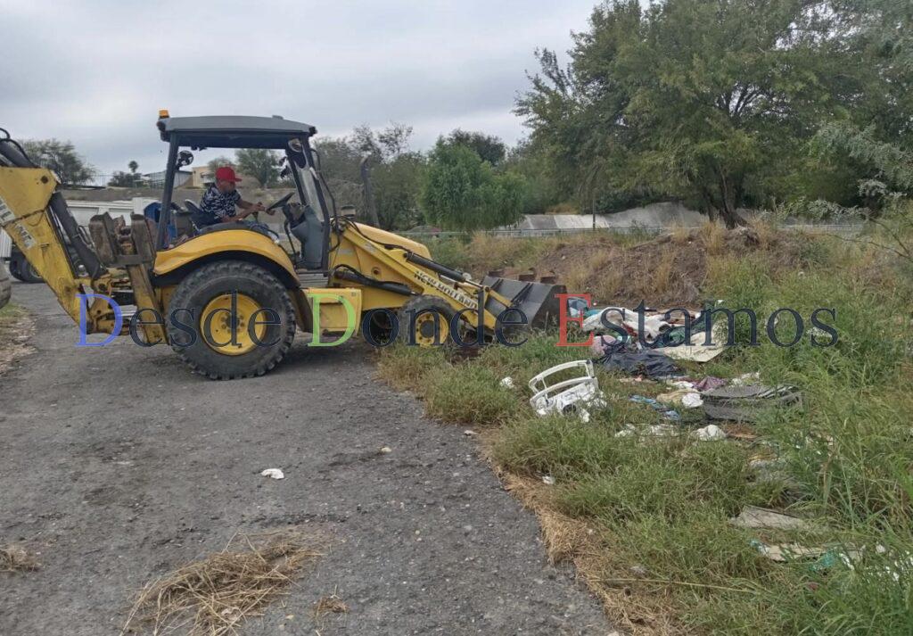 Combate Municipio tiraderos clandestinos