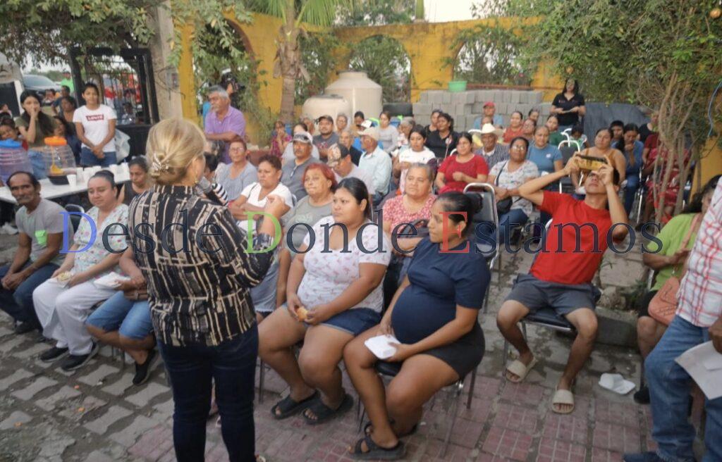 Lleva Municipio apoyo alimentario a vecinos de la colonia Enfermeras
