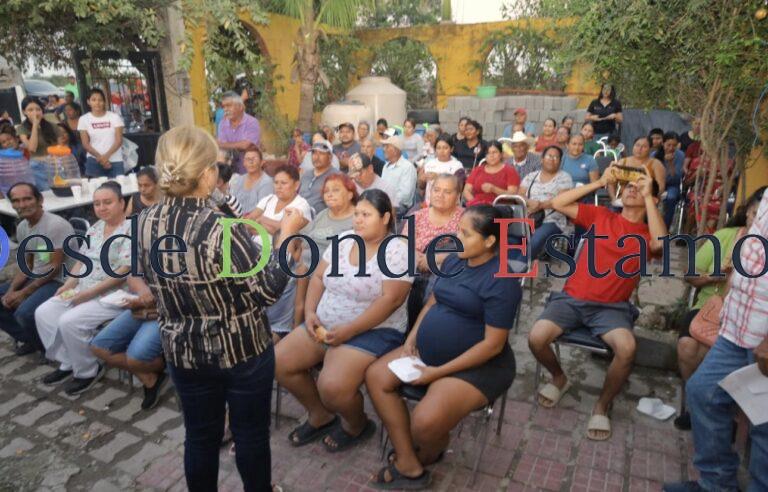 Lleva Municipio apoyo alimentario a vecinos de la colonia Enfermeras