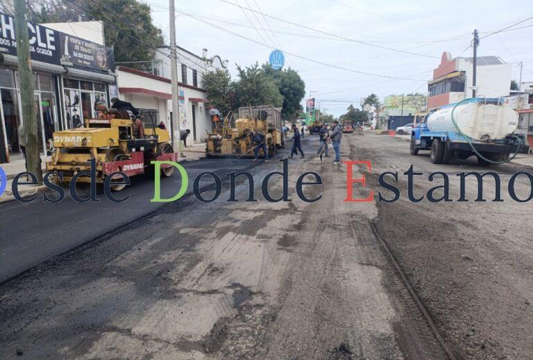 Inicia gobierno de Victoria pavimentación en la Héroe de Nacozari