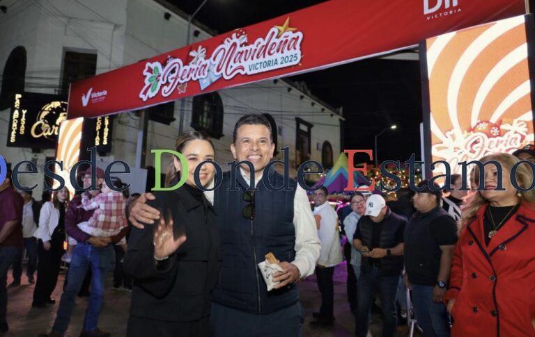 Encienden Lucy y Lalo Gattás fiestas navideñas en la Capital