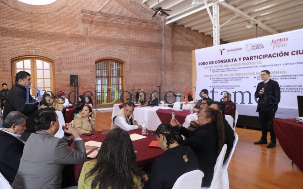 Realizan Foro de Consulta Ciudadana sobre nuevos reglamentos y reformas
