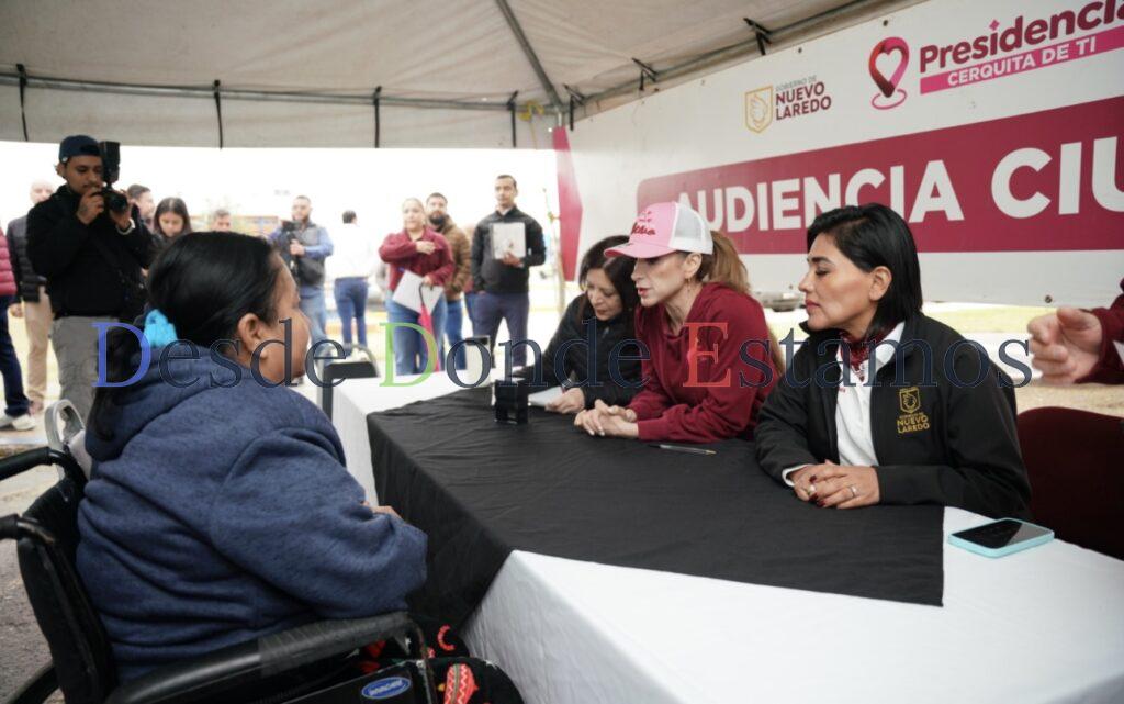 Atiende Gobierno Municipal a la ciudadanía desde la UAT en la colonia INFONAVIT