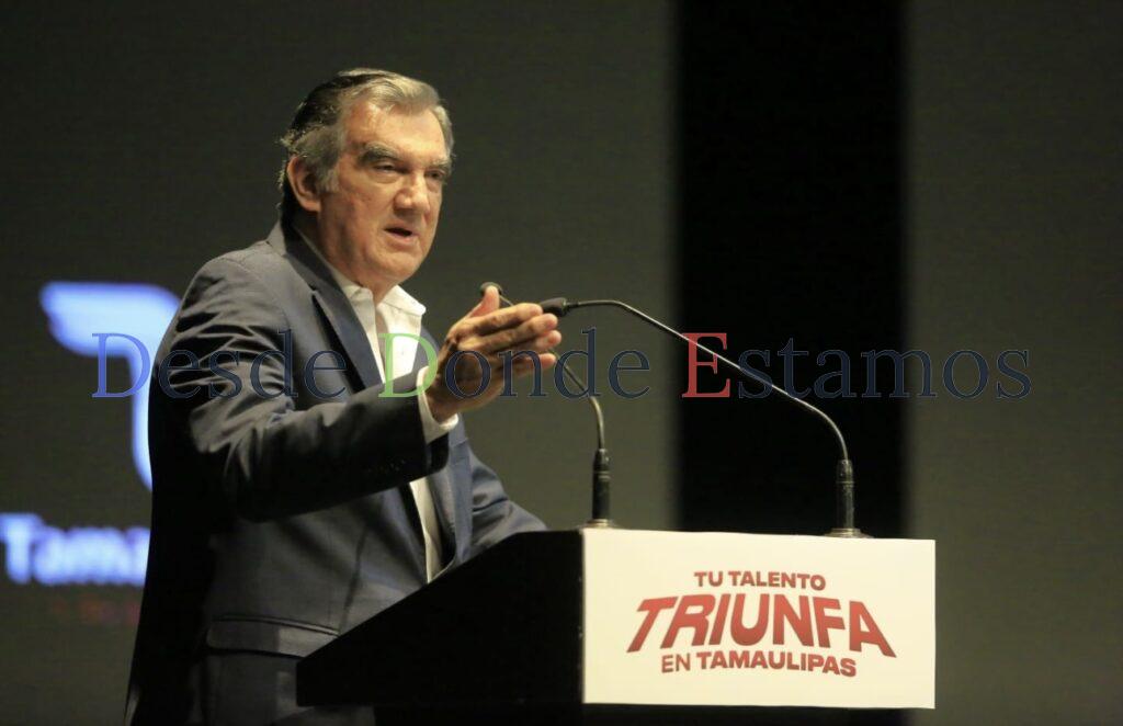 Américo Villarreal a la juventud y al deporte tamaulipeco