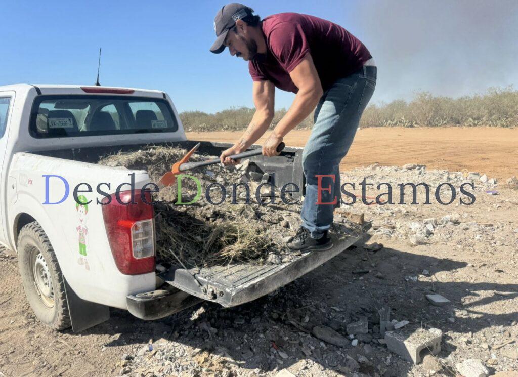 Gobierno Municipal hace llamado a evitar tirar basura en la vía pública