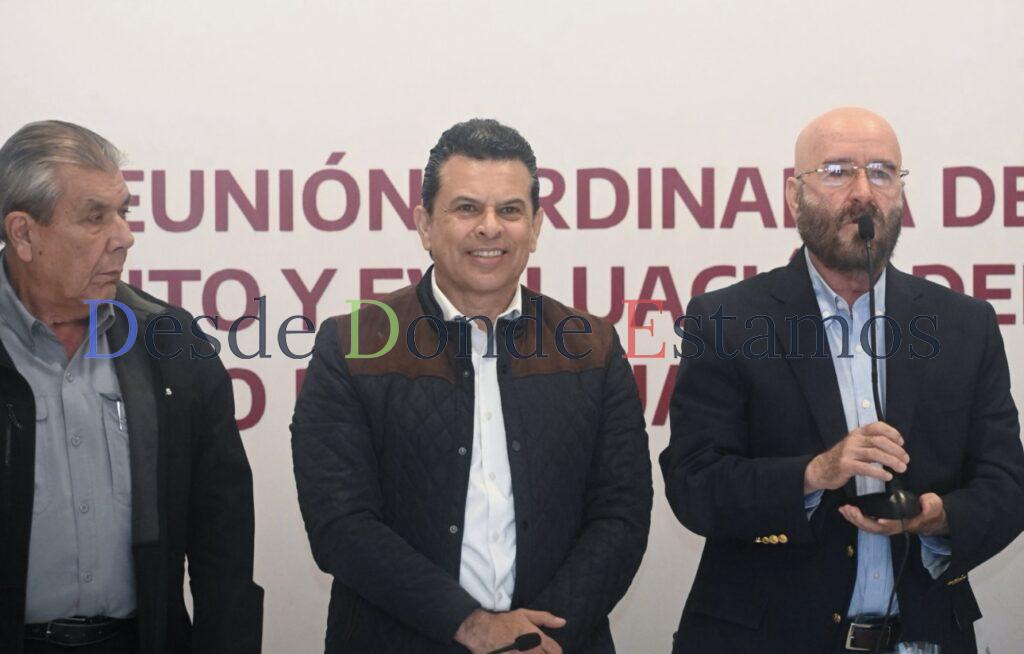 Preside alcalde de Victoria reunión de Semáforo del Cuidado del Agua