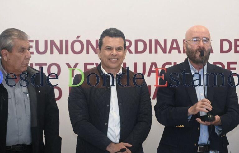 Preside alcalde de Victoria reunión de Semáforo del Cuidado del Agua