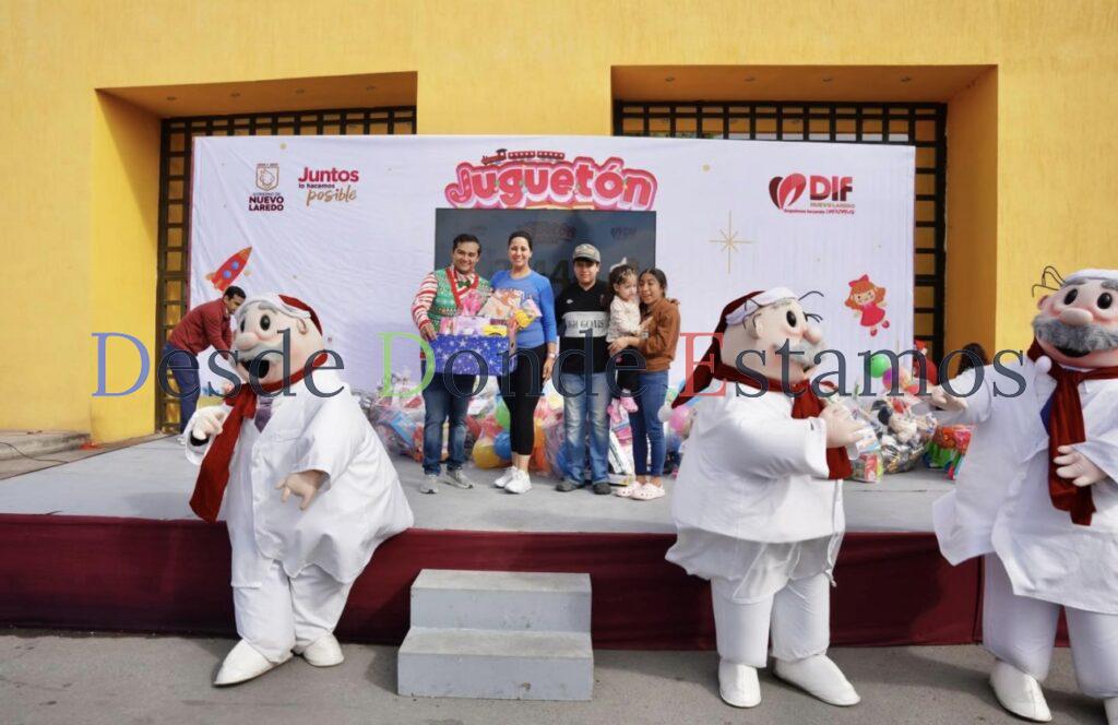 Exitosa participación ciudadana en colecta drive thru del Juguetón 2025