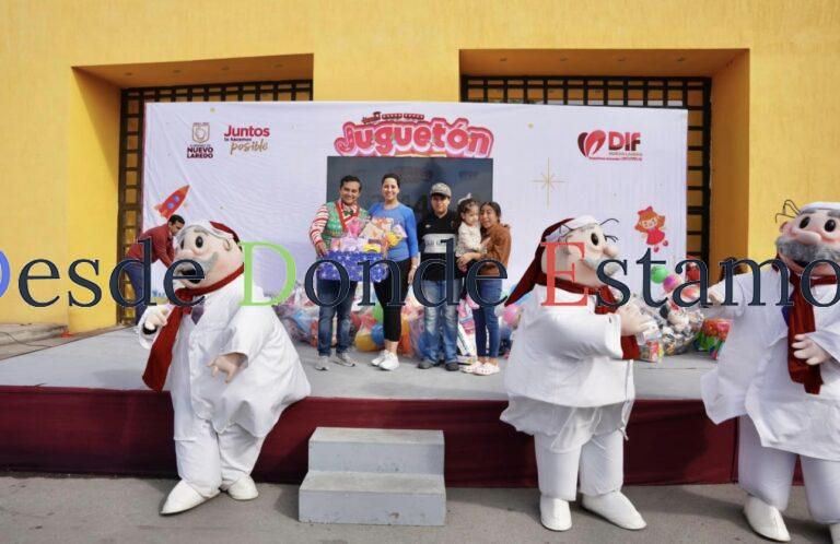 Exitosa participación ciudadana en colecta drive thru del Juguetón 2025