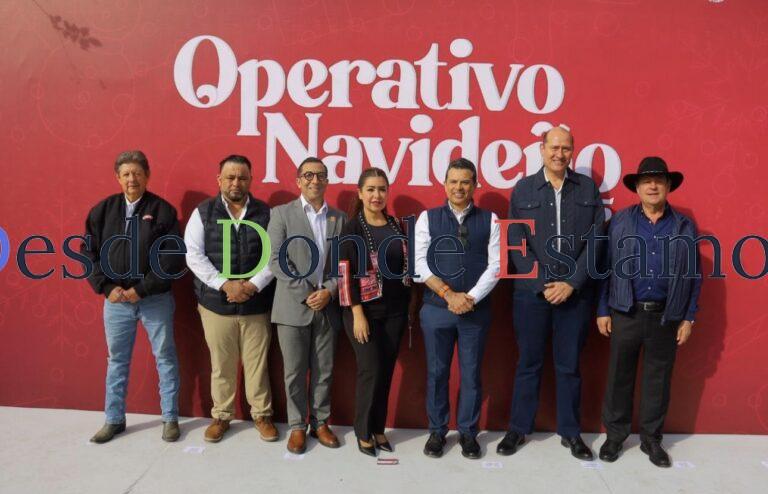 Arranca Lalo Gattás Operativo Navideño 2025
