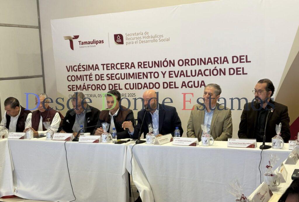 Victoria cambia de semáforo amarillo a semáforo rojo en el cuidado del agua